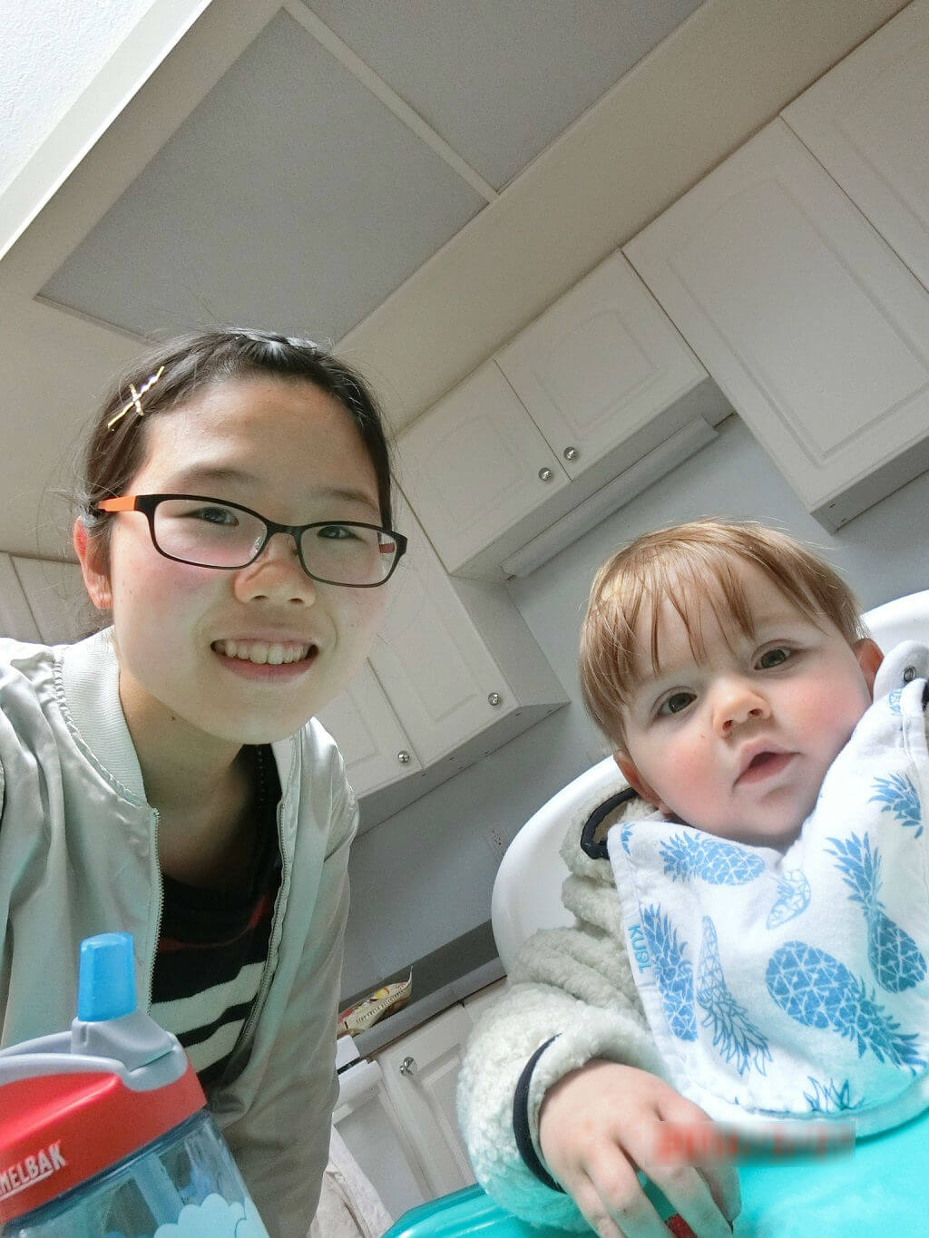 ホームステイ先の子供たち